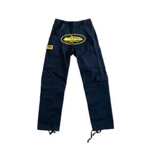 Cargo Corteiz Marineblau Gelb