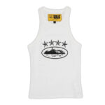 Corteiz 4Starz Alcatraz Damen Tank Top Weiß