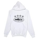 Corteiz 4Starz Alcatraz Hoodie Weiß