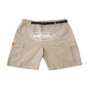 Corteiz Alcatraz Cargoshorts Beige
