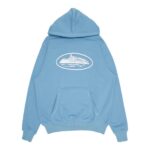 Corteiz Alcatraz Hoodie Blau