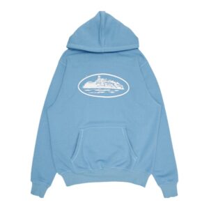 Corteiz Alcatraz Hoodie Blau