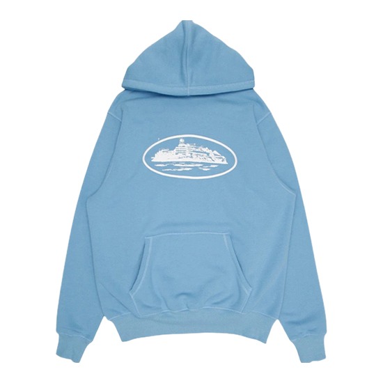 Corteiz Alcatraz Hoodie Blau Corteiz Alcatraz Hoodie Blau