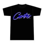 Corteiz Allstarz T-Shirt Schwarz Blau