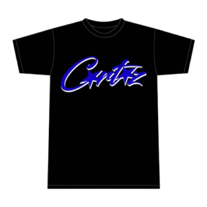 Corteiz Allstarz T-Shirt Schwarz Blau