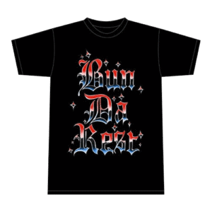 Corteiz Bun Da Rest Royale T-Shirt Schwarz