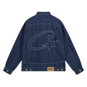 Corteiz C Star Jacke Blau