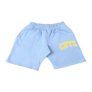 Corteiz Crtz Shorts Baby Blau