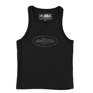 Corteiz Damen Guerillaz Tank Top Dreifach Schwarz