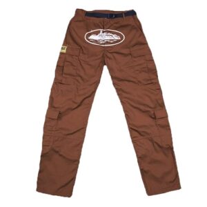 Corteiz Guerillaz Cargohose Braun