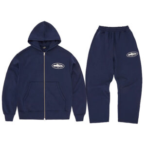 Corteiz Island Marineblau Tracksuit