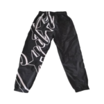 Corteiz Jogginghose mit großem Logo Schwarz