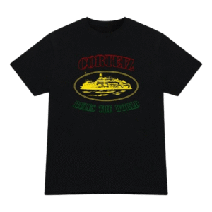 Corteiz OG Carni Alcatraz T-Shirt Schwarz