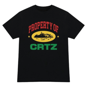 Corteiz Property Of Crtz Carni T-Shirt Schwarz