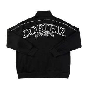 Corteiz Reißverschluss Schwarz Tracksuit