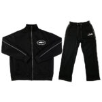 Corteiz Reißverschluss Schwarz Tracksuit