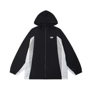 Corteiz V2 Schwarze Übergangsjacke