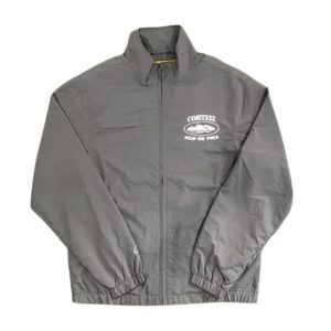 Graue Corteiz Jacke